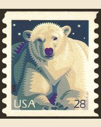 #4389 - 28¢ Polar Bear