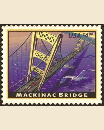 #4438 - $4.90 Mackinac Bridge