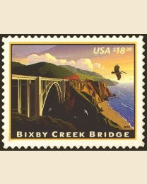 #4439 - $18.30 Bixby Creek Bridge