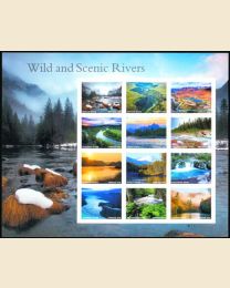 #5381- (55¢) Wild & Scenic Rivers