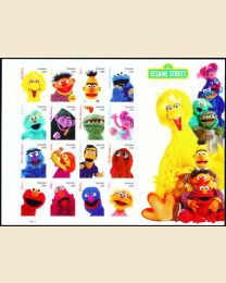 #5394- (55¢) Sesame Street Characters