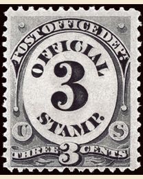 US #O49 3¢ Official