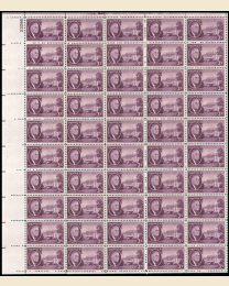 10 Diff 3¢ US Sheets