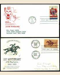 100 First Day Covers