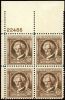 # 863 - 10¢ S. Clemens: plate block