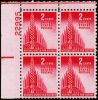 # 907 - 2¢ Allied Nations: plate block