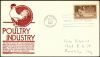 #968 - 3¢ Poultry Industry FDC