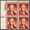 #1050 - 40¢ John Marshall: plate block