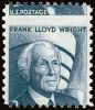 US #1280 2¢ Frank Lloyd Wright Misperf