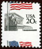 20¢ Flag Under The Supreme Court