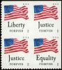 #4706S- (45¢) Four Flags ATM booklet