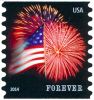 #4853 - (49¢) Ft. McHenry Flag & Fireworks