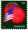 #4855 - (49¢) Ft. McHenry Flag & Fireworks