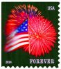 #4869 - (49¢) Ft. McHenry Flag & Fireworks