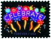 #5019 - (49¢) Neon Celebrate