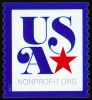 #5172 - (5¢) USA Star with Blue Border