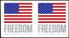 US #5789A Freedom Flag Error