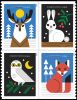 #5822S- Winter Woodland Animals