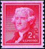 #1055 - 2¢ Thomas Jefferson