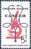 #1263 - 5¢ Crusade Against Cancer