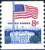 #1338G - 8¢ Flag & White House