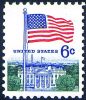 #1338 - 6¢ Flag & White House