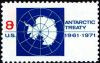 #1431 - 8¢ Antarctic Treaty