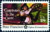 #1562 - 18¢ Peter Francisco