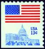 #1623B - 13¢ Flag over Capitol