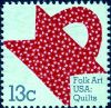 #1746 - 13¢ Red Pattern