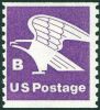 #1820 - B rate Eagle (18¢)