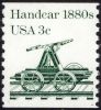 #1898 - 3¢ Handcar