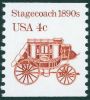 #2228 - 4¢ Stagecoach  redrawn