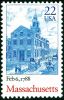 #2341 - 22¢ Massachusetts (1988)