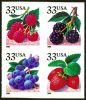 #3298S - 33¢ Berries set of 4