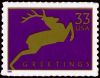 #3358 - 33¢ Deer (narrow frameline)