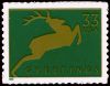 #3359 - 33¢ Deer (narrow frameline)