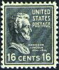 # 821 - 16¢ Lincoln