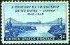 # 961 - 3¢ U.S. - Canada Friendship