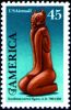 #C121 - 45¢ America Carving