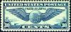 #C24 - 30¢ Trans-Atlantic Winged Globe
