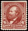 US # 256 - 6¢ Garfield