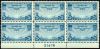 #C20 - 25¢ China Clipper: Plate Block