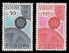 Andorra, Fr # 174-75 Europa