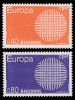 Andorra, Fr # 196-97 Europa