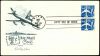 #C52 - 7¢ Jet Liner (blue) FDC