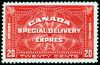 Canada #E4 - 20¢ Special Delivery