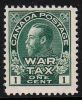 1¢ War Tax green