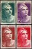 France #553-56 Marianne