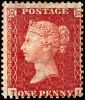 Great Britain #20 1p Type II